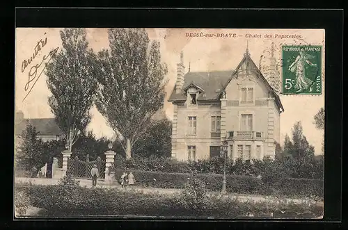 AK Bessé-sur-Braye, Chalet des Papeteries