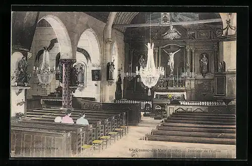 AK St-Cosme-de-Vair, Interieur de l`Eglise