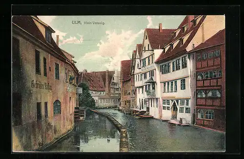 AK Ulm, Klein Venedig im Sommer