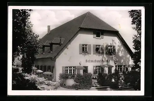 AK Insel Mainau /Bodensee, Gasthaus Schwedenschenke