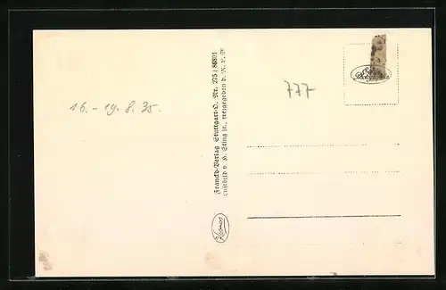 AK Unteruhldingen a. B., Ortsansicht vom Flugzeug aus