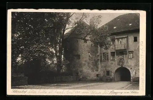 AK Schorndorf, Eingang zum Schloss