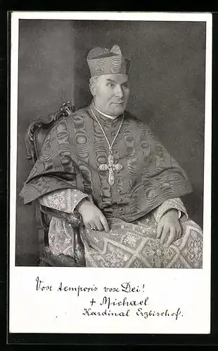 AK Dr. Michael, Kardinal von Faulhaber, Erzbischof von München-Freising