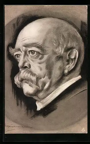 AK Fürst von Bismarck, Kopfportrait