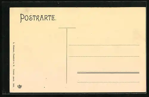 AK Geburts- und Sterbehaus von Schiller, Dichter im Seitenprofil