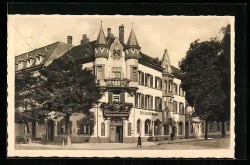 AK Freiburg i. Br., Weinrestaurant Laubfrosch, Kaiserstr. 159