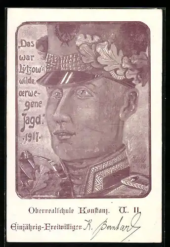 AK Konstanz, Oberrealschule, Einjährig-Freiwilliger, Absolvia