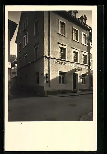 AK Freiburg i.Br., Hotel Schwarzwälder Hof, Herrenstrasse 43