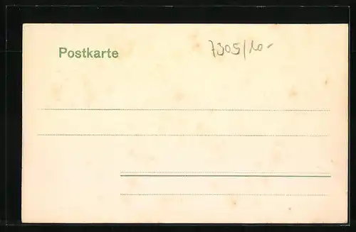 AK Waldenburg i. S., Teilansicht mit Fürstl. Schloss