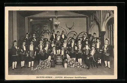 AK Leipzig, Bayern-Verein, Mitglieder des Münchener Schäfflertanz