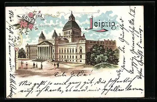 Lithographie Leipzig, Reichsgericht