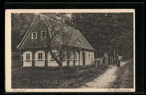 AK Jonsdorf, Haus am Waldeingang