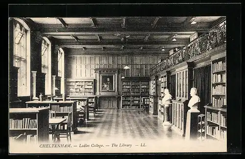AK Cheltenham, Ladies College, the Library