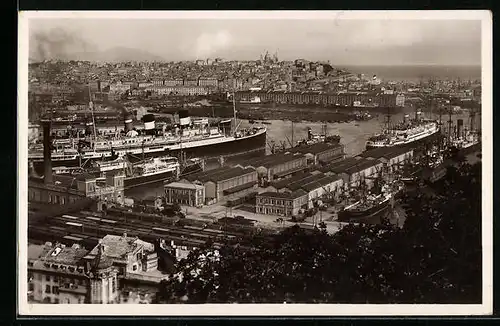 AK Genova, Panorama da Villa Rosazzi