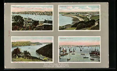 AK Falmouth, General View, the Harbour, King Harry Passage