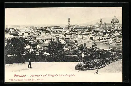 AK Firenze, Panorama del Piazzale Michelangiolo