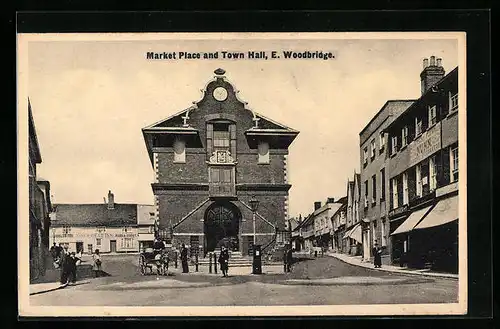 AK Woodbridge, Market Place and Town Hall