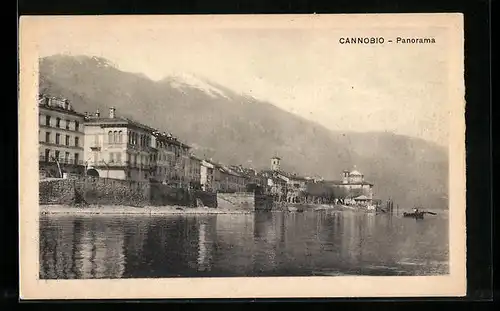 AK Cannobio, Panorama am Wasser