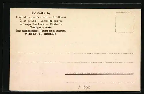 Künstler-AK Venezia, Panorama