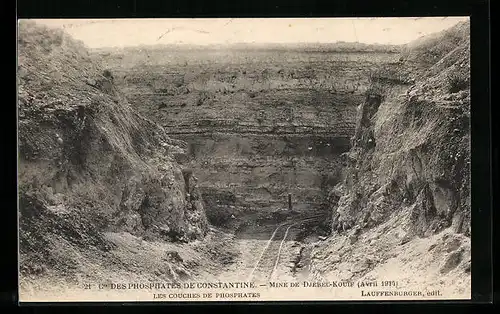 AK Constantine, Les Couches de Phosphates, Mine de Djebel-Kouif