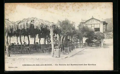 AK Grimaldi-Balzi-Rossi, Un Saluto del Restaurant des Grottes