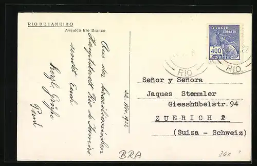 AK Rio de Janeiro, Avenida Rio Branco