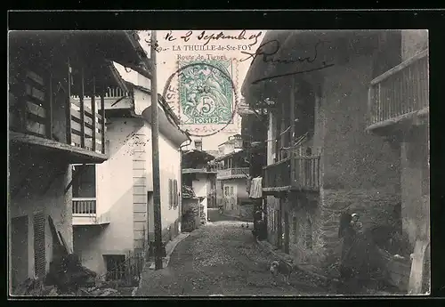 AK La Thuille-de-Ste-Foy, Route de Tignes