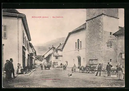 AK Novalaise, Rue Centrale