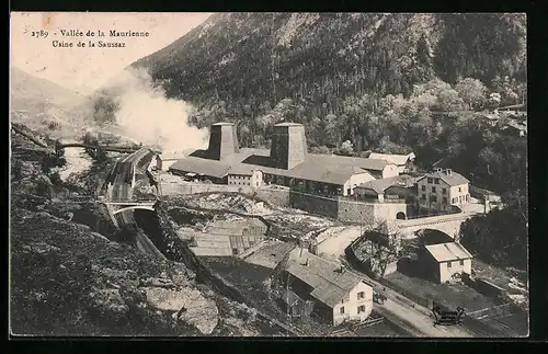 AK Vallèe de la Maurienne, Usine de la Saussaz