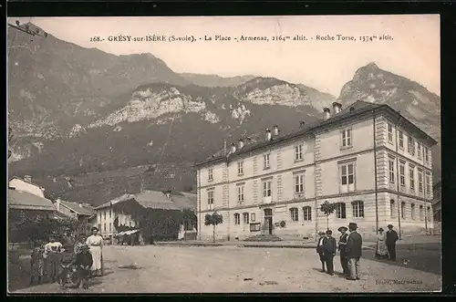 AK Grèsy-sur-Isère, La Place-Armenaz