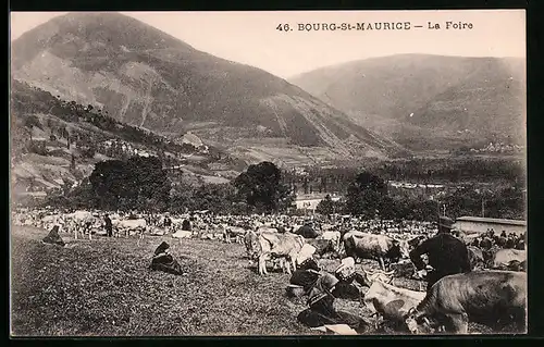 AK Bourg-St-Maurice, La Foire