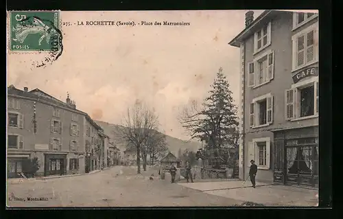 AK La Rochette, Place des Marronniers