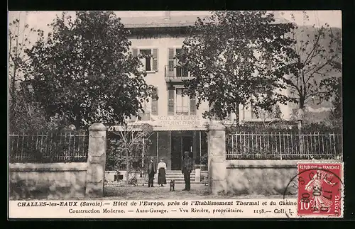 AK Challes-les-Eaux, Hotel de l`Europe