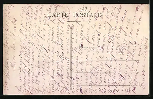 AK Sainte-Helène-sur-Isère, La Place, La Poste