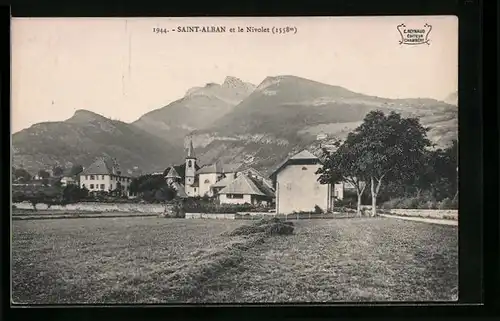 AK Saint-Alban, Saint Alban et le Nivolet