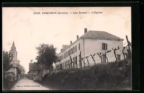 AK Domessin, Les Ècoles-L`Èglise