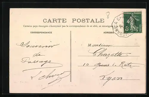 AK Albertville, Rue Gambetta