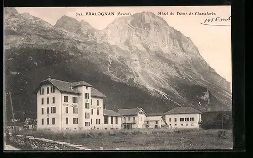 AK Pralognan-la-Vanoise, Hotel du Dome de Chasseforet