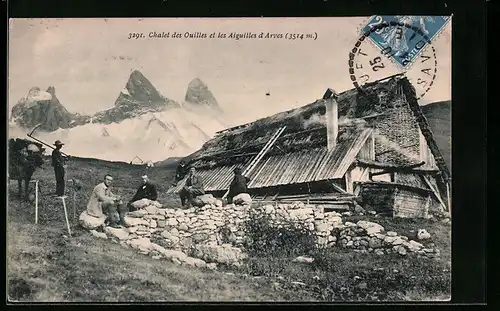 AK Cruft, Chalet des Ouilles et les Aiguilles d`Arves