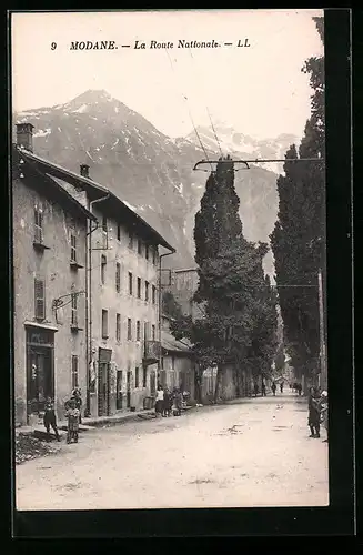 AK Modane, La Route Nationale