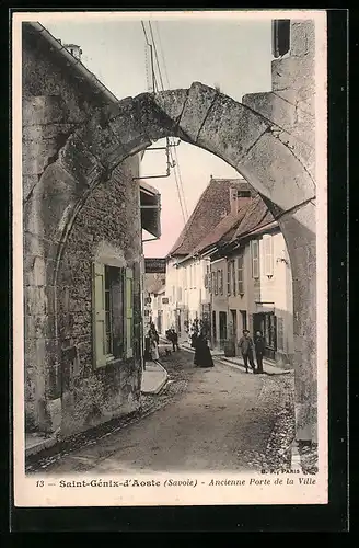 AK Saint-Gènix-d`Aoste, Ancienne Porte de la Ville