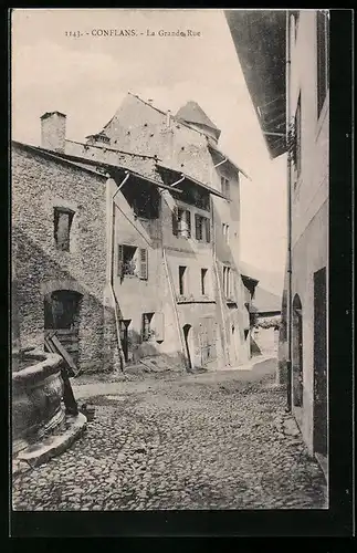 AK Conflans, La Grande-Rue