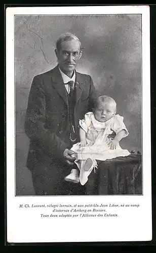 AK La Famille du Rameau d`Olivier, Organisation für Blinde