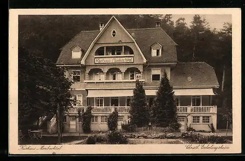 AK Bad Liebenzell, Kurhotel Monbachtal, Christl. Erholungsheim