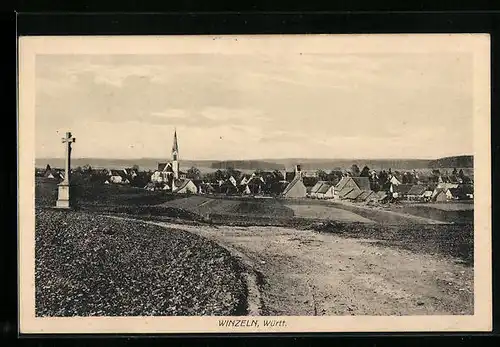 AK Winzeln / Württ., Panorama