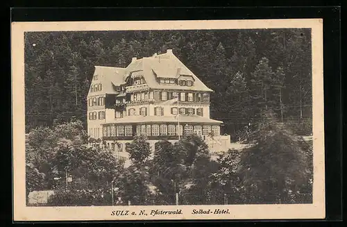 AK Sulz a. N., Solbad-Hotel Pfisterwald