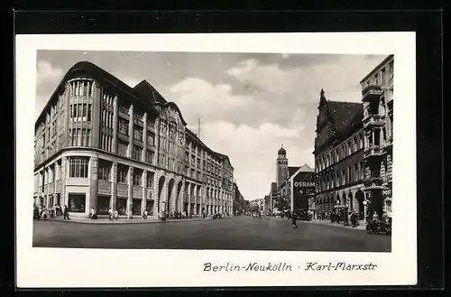 AK Berlin-Neukölln, Karl-Marx-Strasse