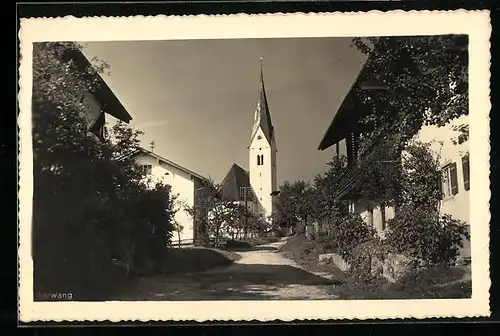 AK Törwang, Partie an der Kirche