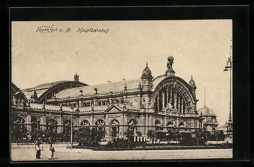 AK Frankfurt a. M., am Hauptbahnhof