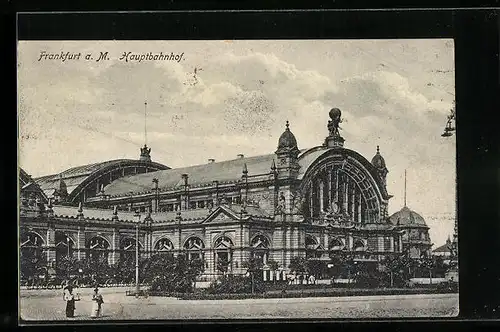 AK Frankfurt a. M., am Hauptbahnhof